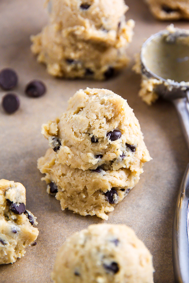 Thick, chewy, and loaded with gooey chocolate chips, you'll never guess these cookies are vegan!